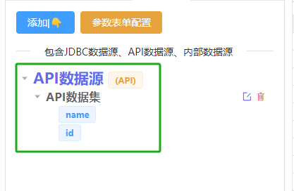 api数据集面板