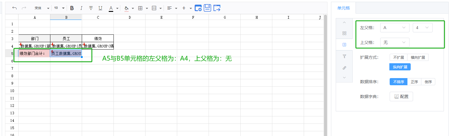 父格配置